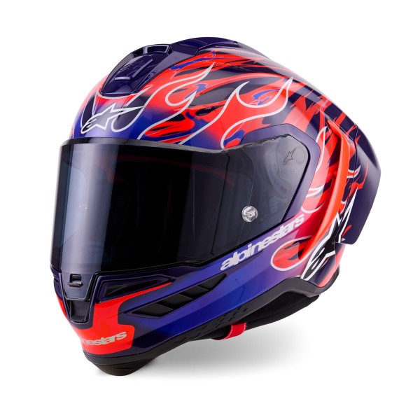 Alpinestars Alpinestars supertech r10 flyte purple/red/glossy 